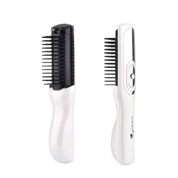Electric Head Massage Comb Healthy Scalp Vibration Comb Portable Household Battery Massage Comb - Image 3