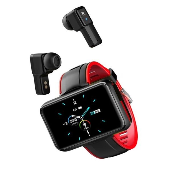 2 in 1 T91 Smart Watch Wireless Bluetooth Headset - Image 5