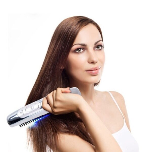Electric Head Massage Comb Healthy Scalp Vibration Comb Portable Household Battery Massage Comb - Image 5