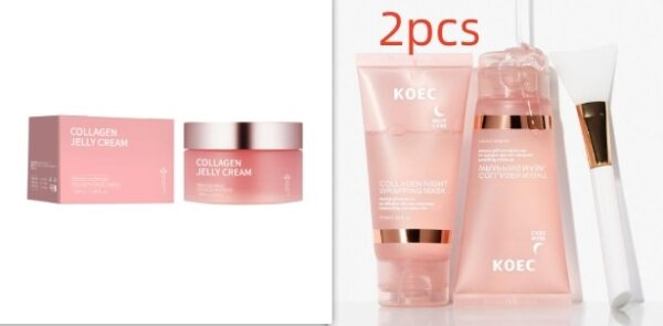Collagen Jelly Face Cream Nicotinamide Gel Moisturizing And Brightening Facial Mask Anti-aging Shrinks Pores Jelly Cream Essence - Image 10