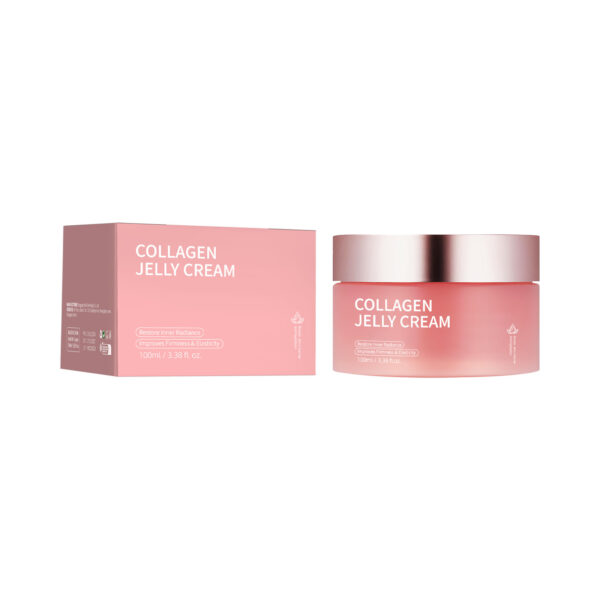 Collagen Jelly Face Cream Nicotinamide Gel Moisturizing And Brightening Facial Mask Anti-aging Shrinks Pores Jelly Cream Essence - Image 6