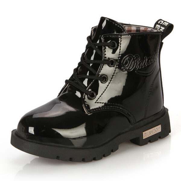 New Children's Martin Boots Korean Version Boys' Short Boots - Image 2