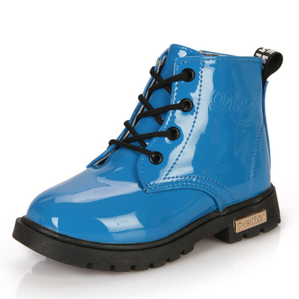 New Children's Martin Boots Korean Version Boys' Short Boots - Image 7