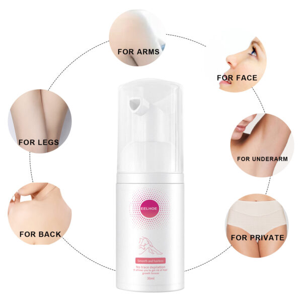 30ml 100ml Hair Removal Spray Depilatory Armpit Hair And Legs Hair Foam Mousse And Removal Is Gentle Hair Cream Spray Non-irritating - Image 3