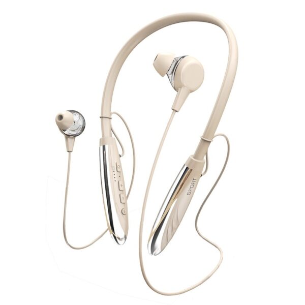 Neck Wireless Bluetooth-compatible Earphones 9D Stereo Surround Headphone Magnetic Sport Neckband Headset Neck-hanging Earbuds - Image 8