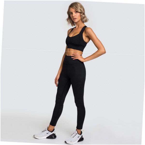 Pure Color Yoga Wear Sports Suit - Image 4